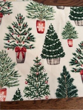 Laura Ashley Christmas Towel Set - 2 Bath Towels & 2 Hand Towels 100% Cotton